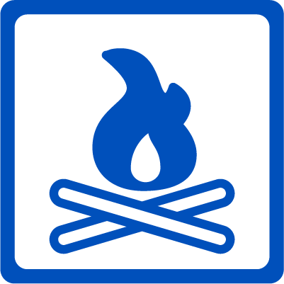 キャンプファイヤー場