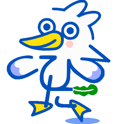 施設キャラクターはまピー